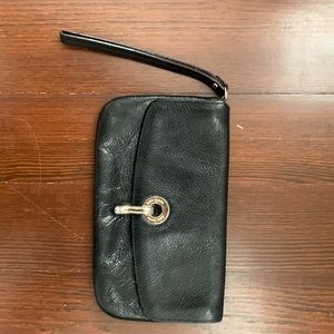 Kate spade black wristlet